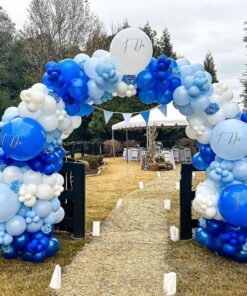 Arch balloon arrangements garland